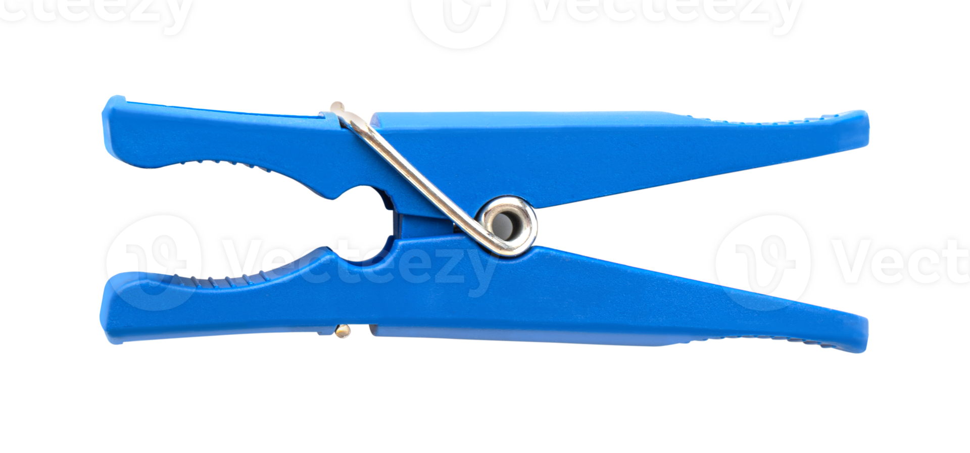 Blue plastic clothespin png