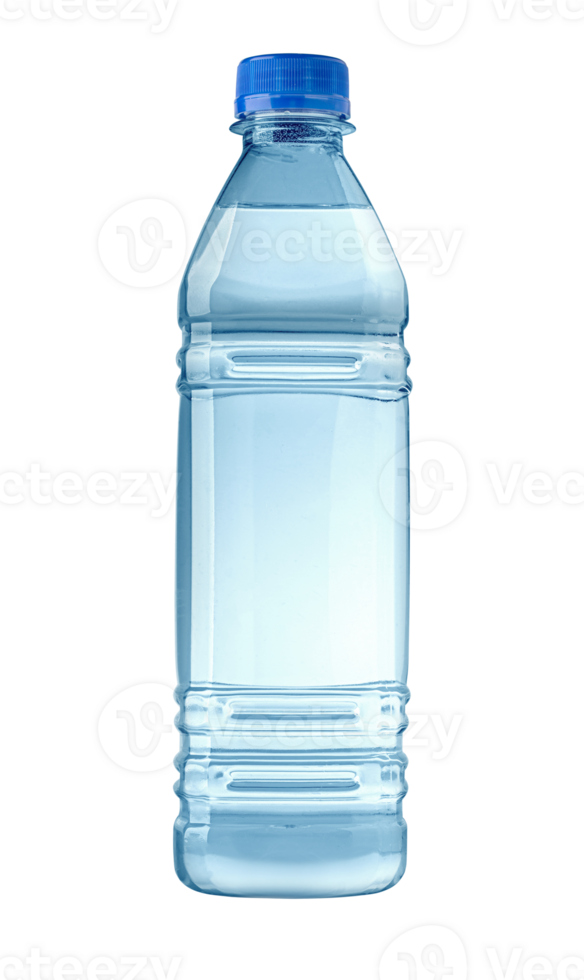 Small plastic water bottle png
