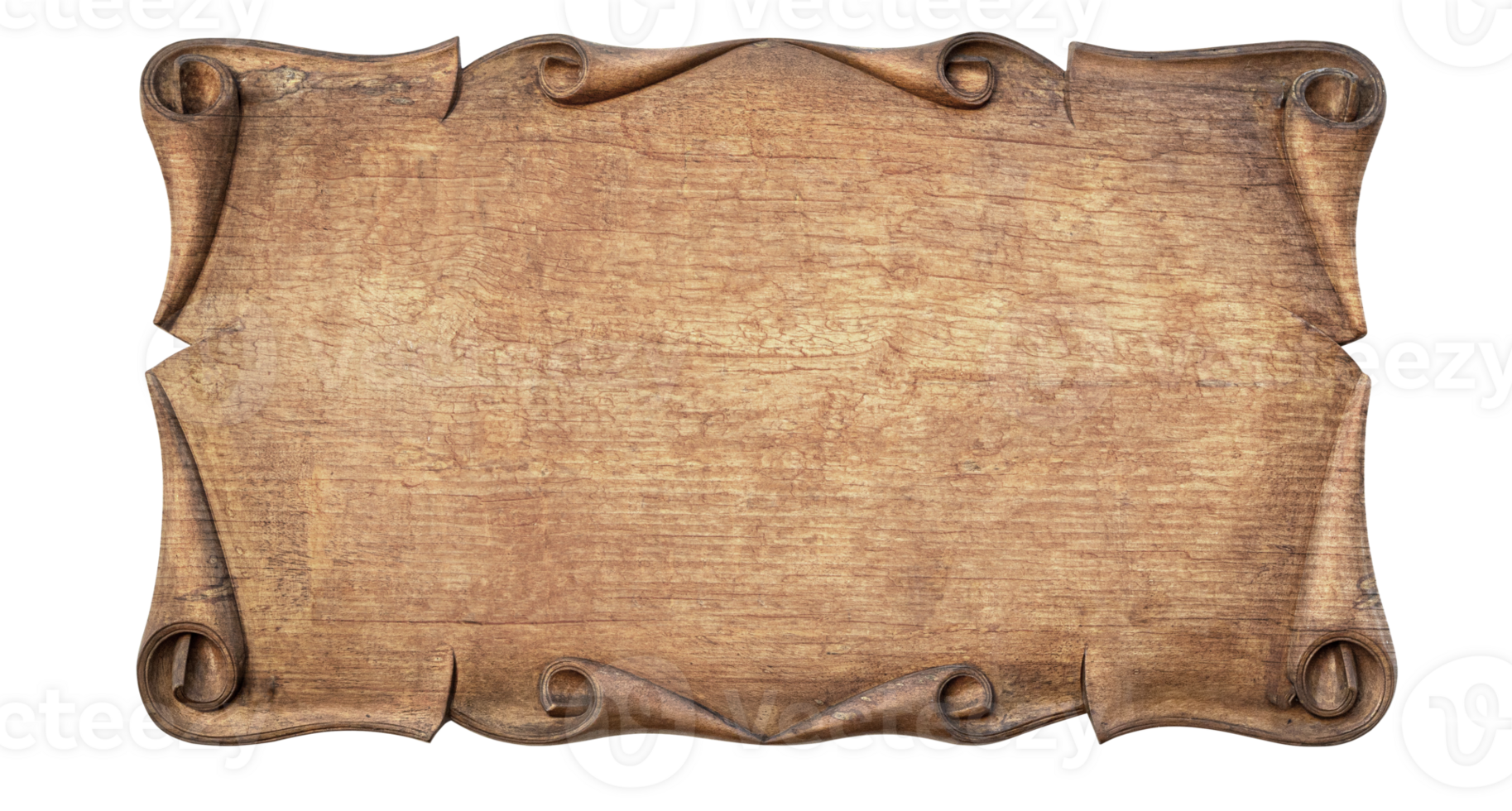 empty wooden sign png