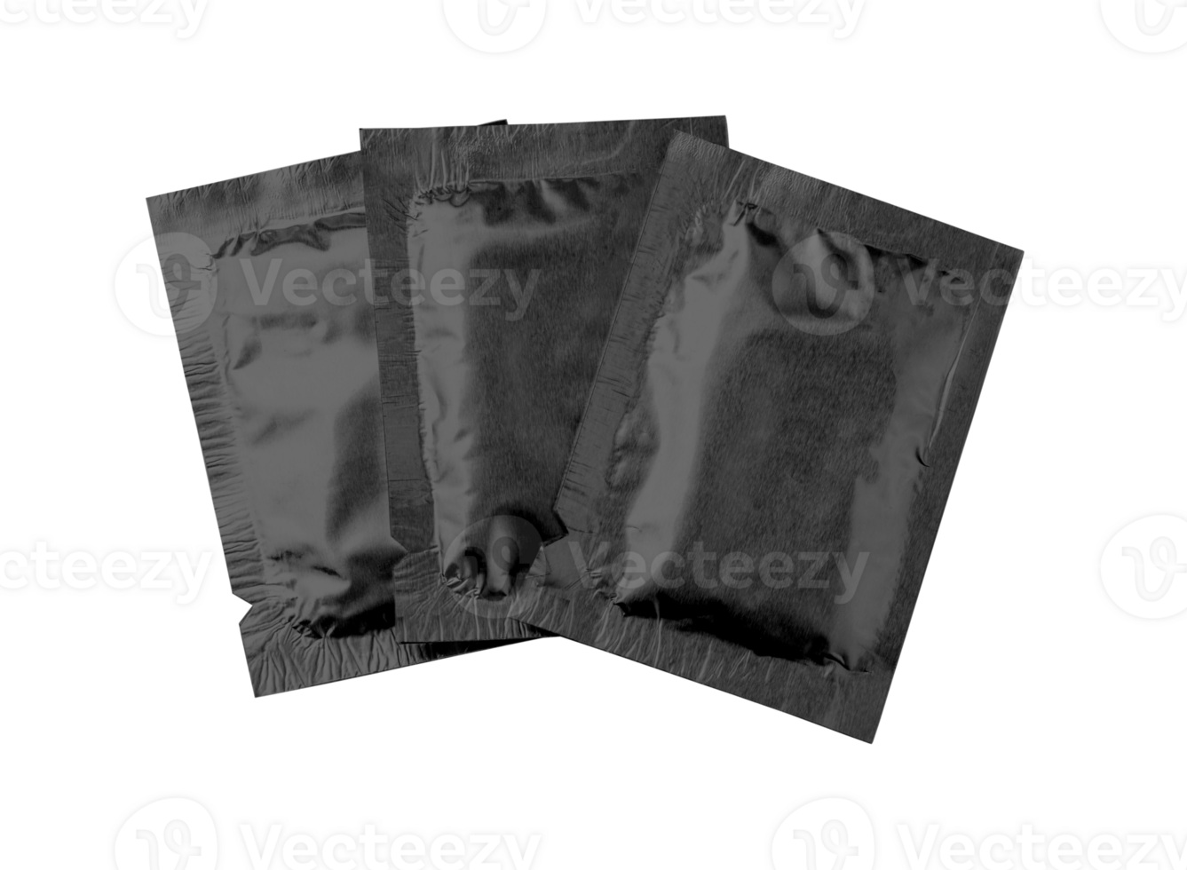Aluminum black bag isolated png