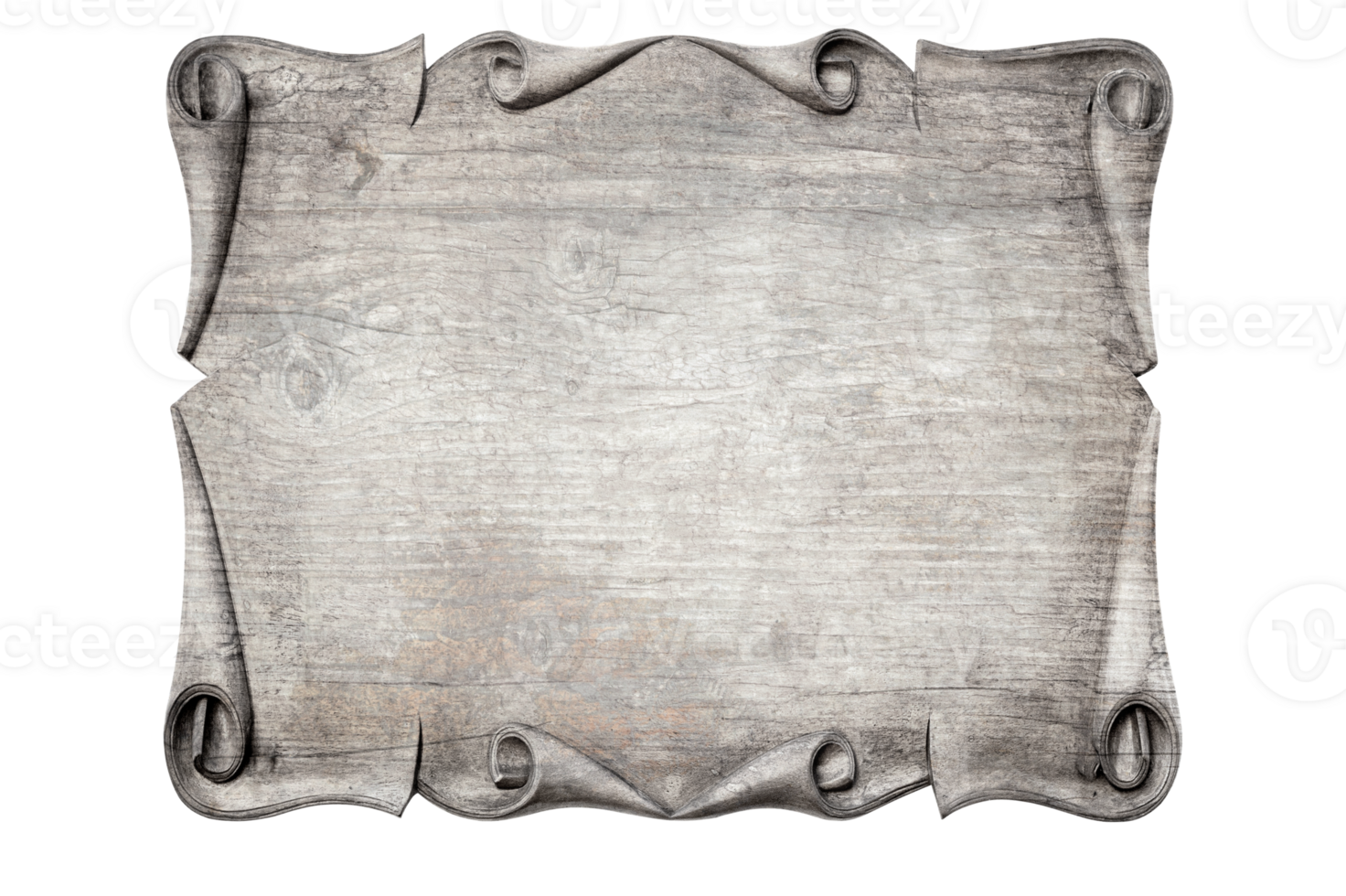 empty wooden sign png
