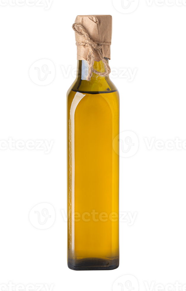 Olive oil bottle isolated png