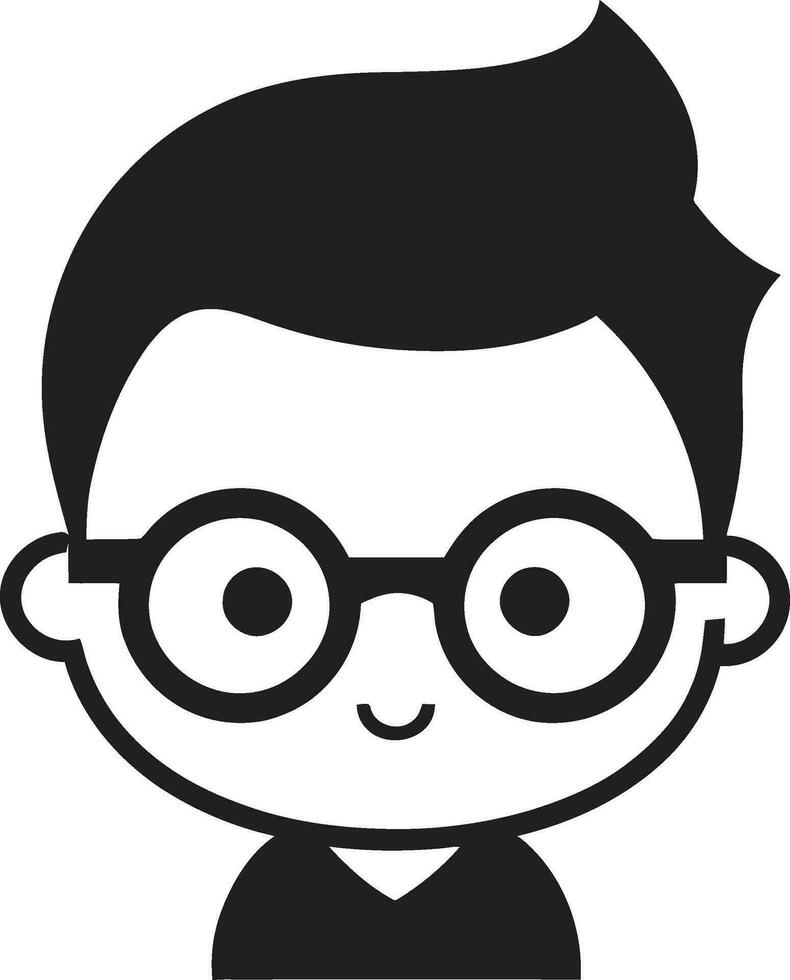 Lullabies in Laughter Small Child Black Vector Logo Tiny Marvels Black Vector Logo for Little Wonders