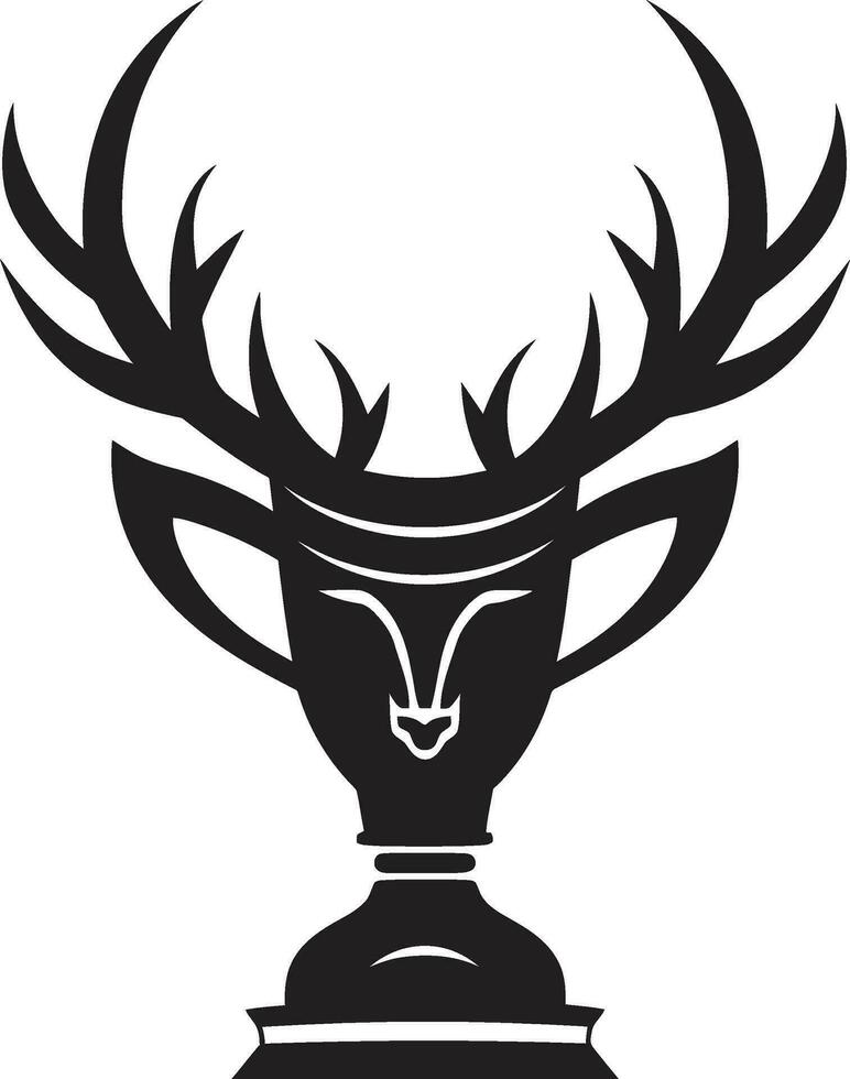 StagCrest Core Nexus Artistic Trophy Emblem AntlerCraft Matrix Synthesis Vector Deer Icons