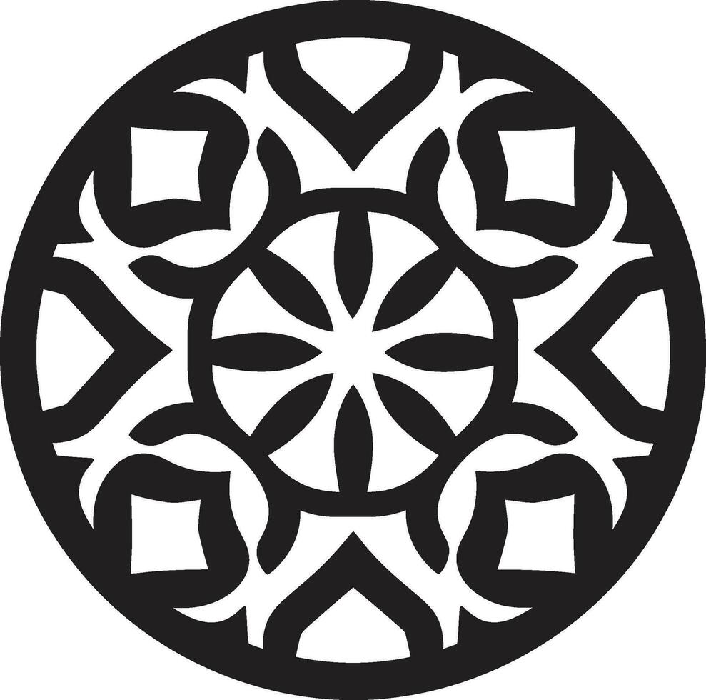 ShapeSymmetry Evolution Artistic Geometry Emblem FormalVision Nexus Crafting Shape Logos vector