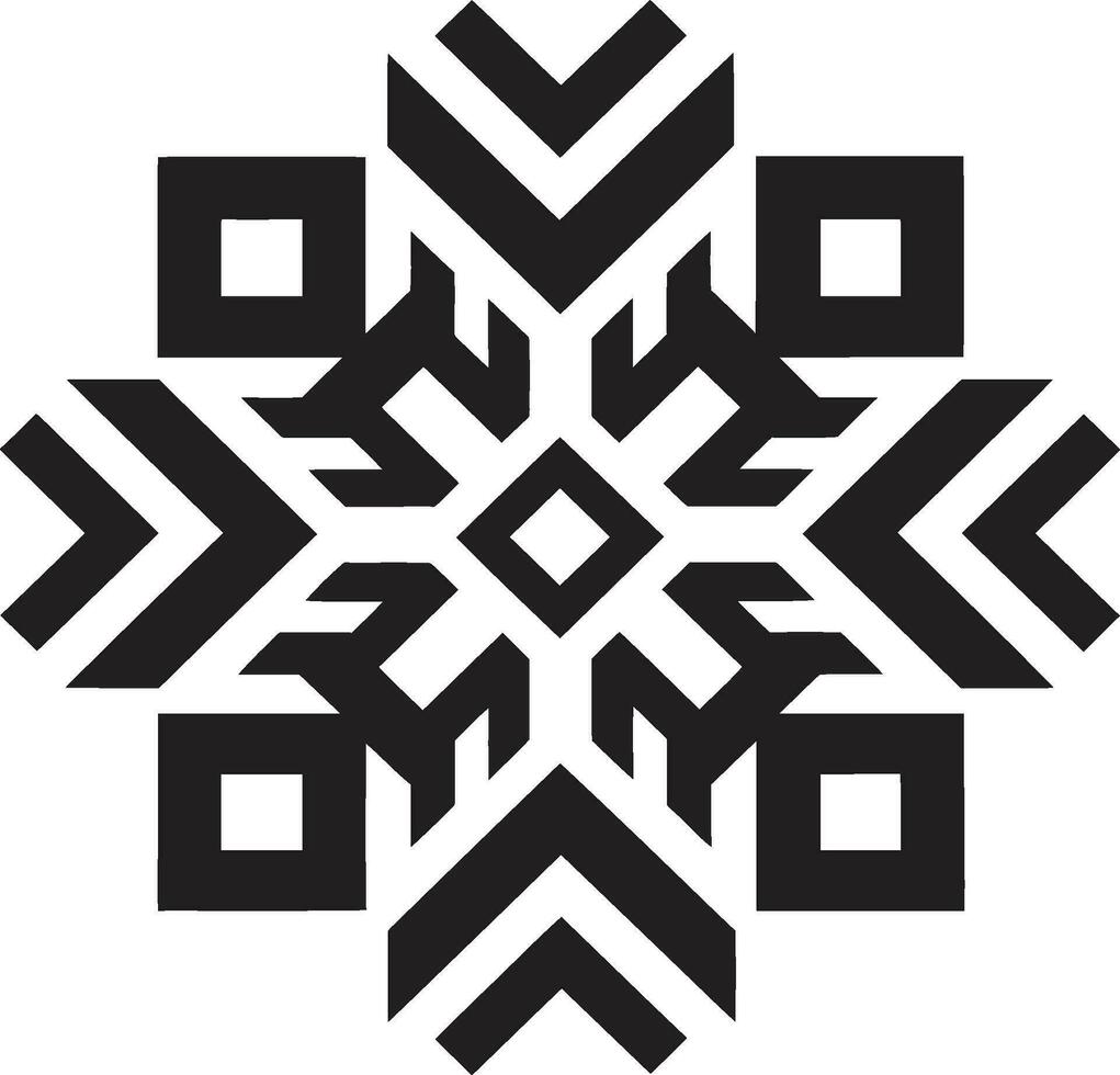 PolygonCraft Nexus Evolution Matrix Iconic Geometry Designs ShapeElegance Nexus Core Vector Shape Emblem Craft
