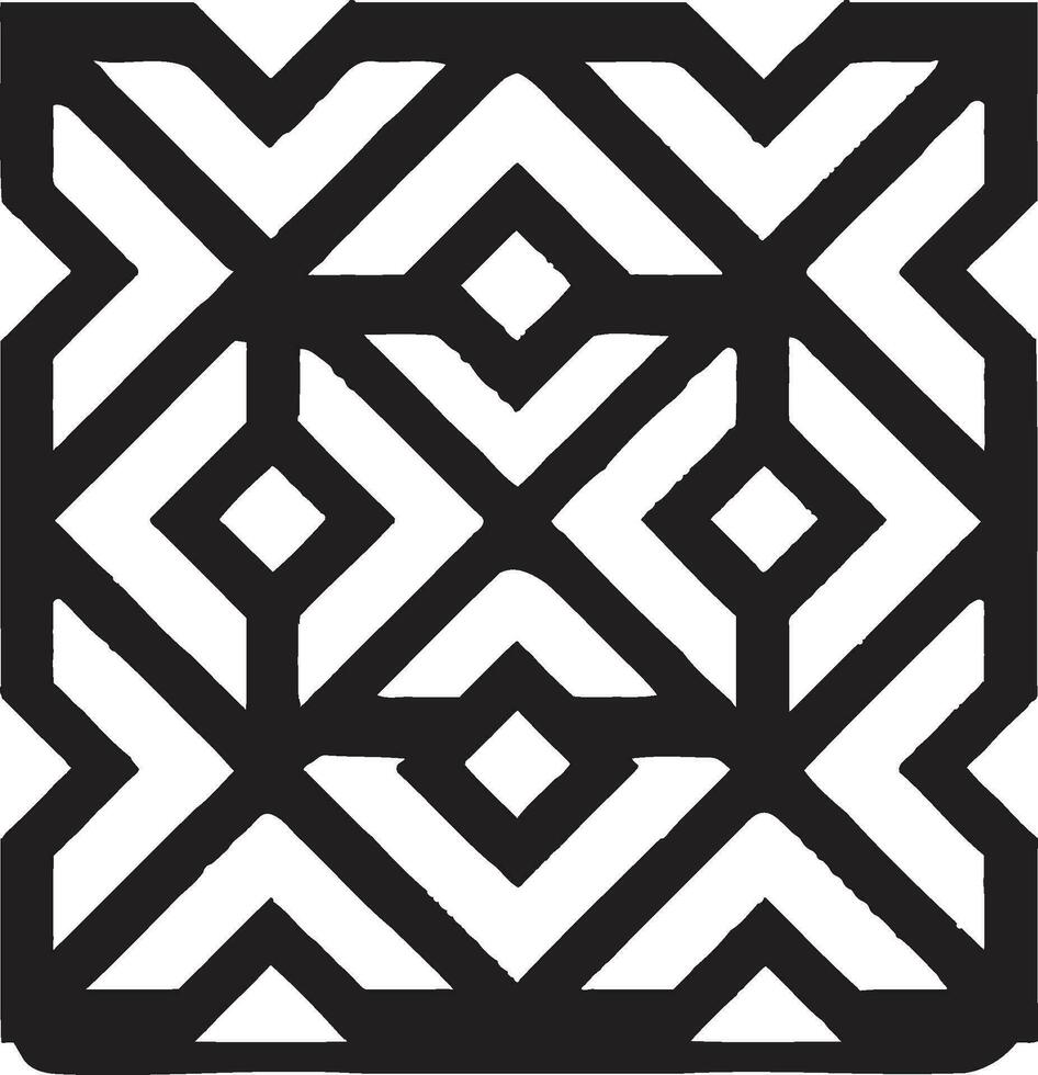 fórmulas abstractas nexo núcleo icónico forma emblema diseño encofrado nexo matriz núcleo elaboración geometría logos vector