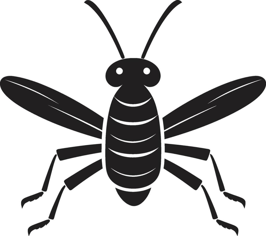 fusión de tolva elaboración icónico saltamontes logos saltador vector insecto emblema diseño