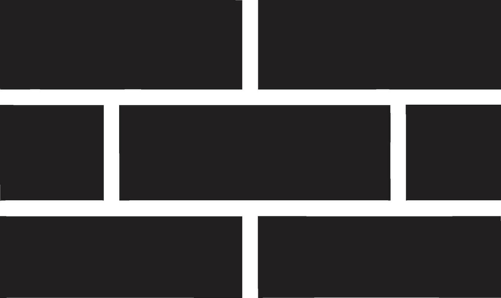Enduring Impressions Wall Texture Logo Masonry Mastery Brick Icon Design vector