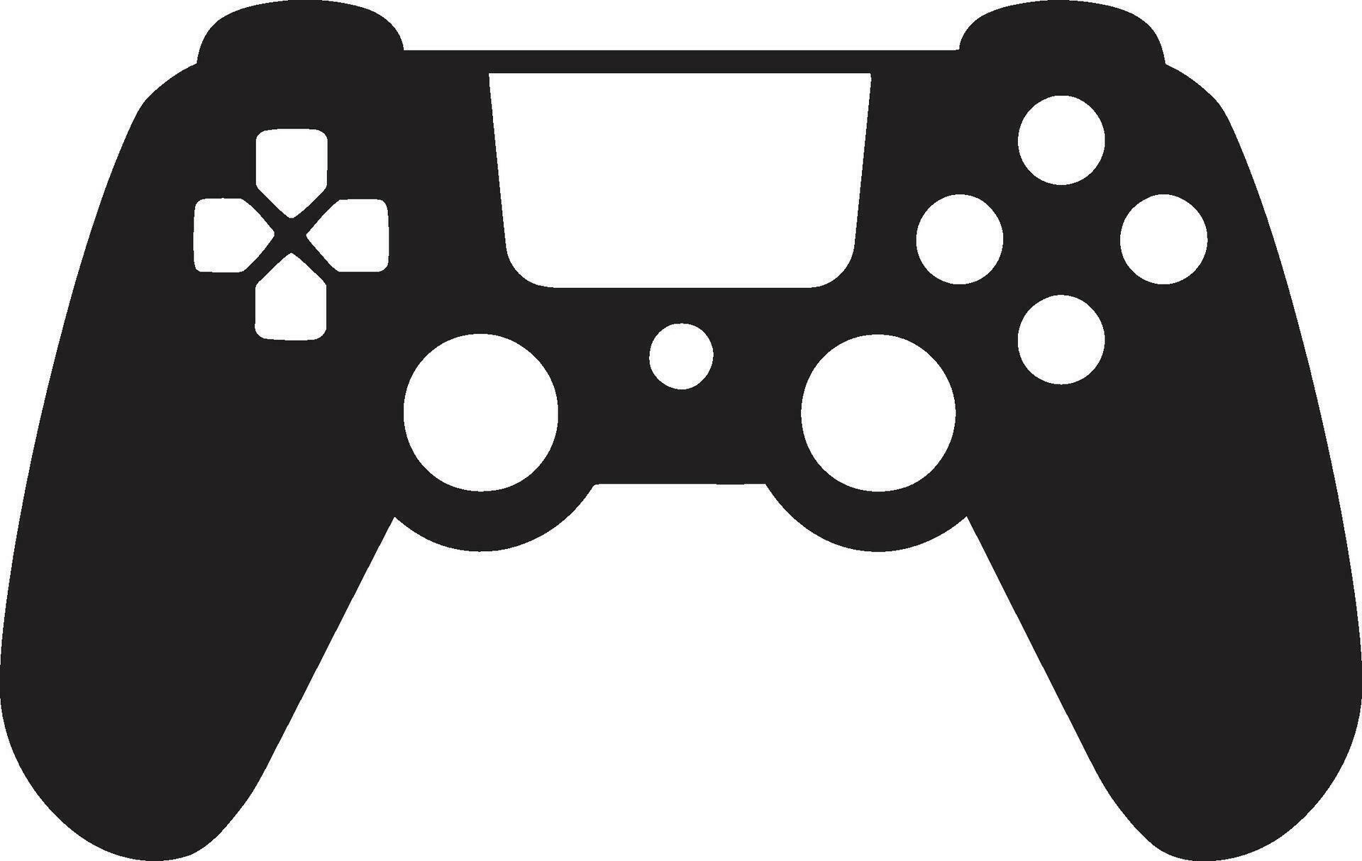 Control command joystick vector emblem precision play gamepad joystick