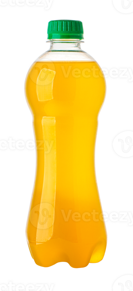 Orange Juice in a Bottle Isolated png