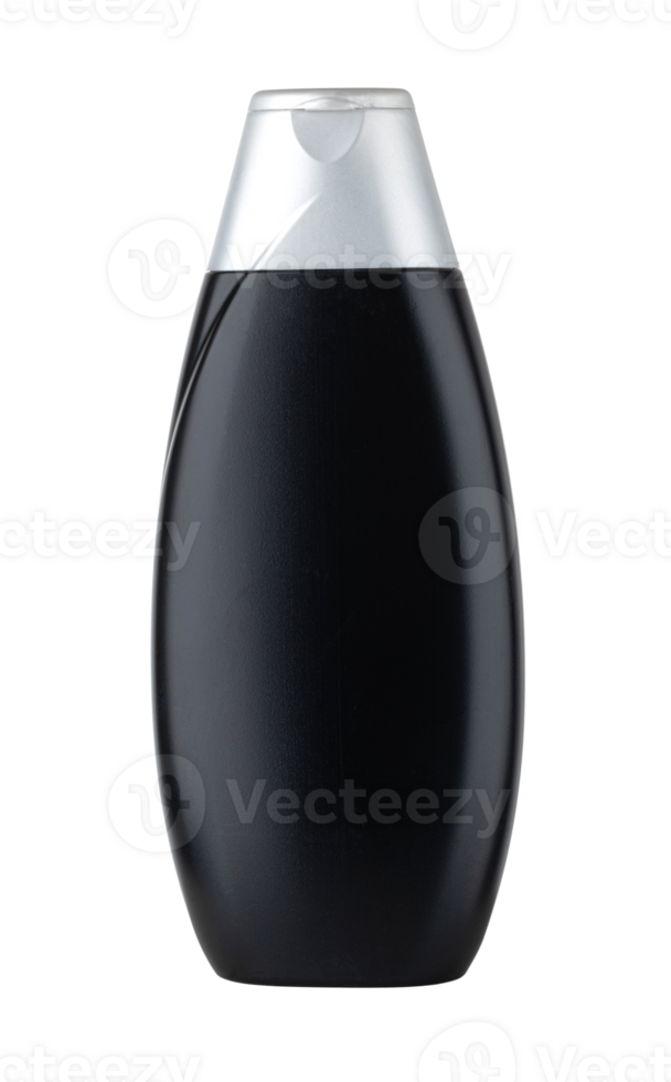 schwarz Plastik kosmetisch Flasche png