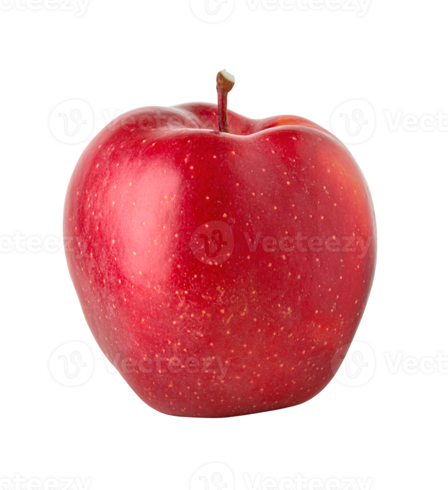 färsk röd äpple isolerat png