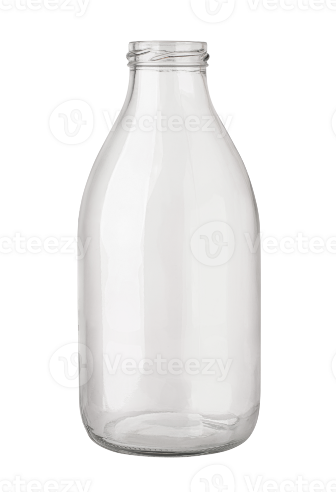 empty milk bottle png