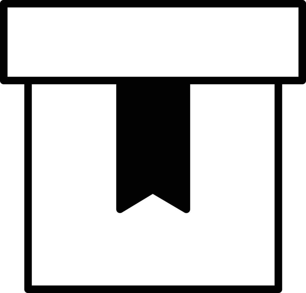 package solid glyph vector illustration
