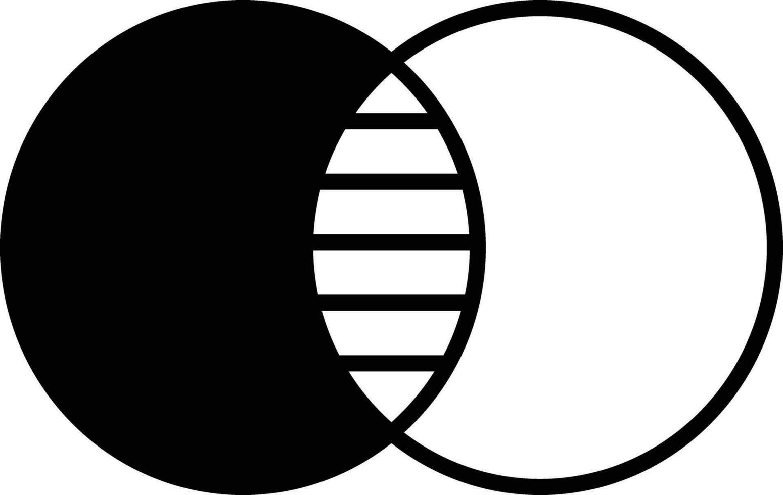 contrast solid glyph vector illustration