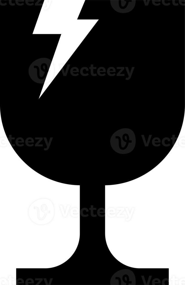 The packing icons for shipping or transport concept. png