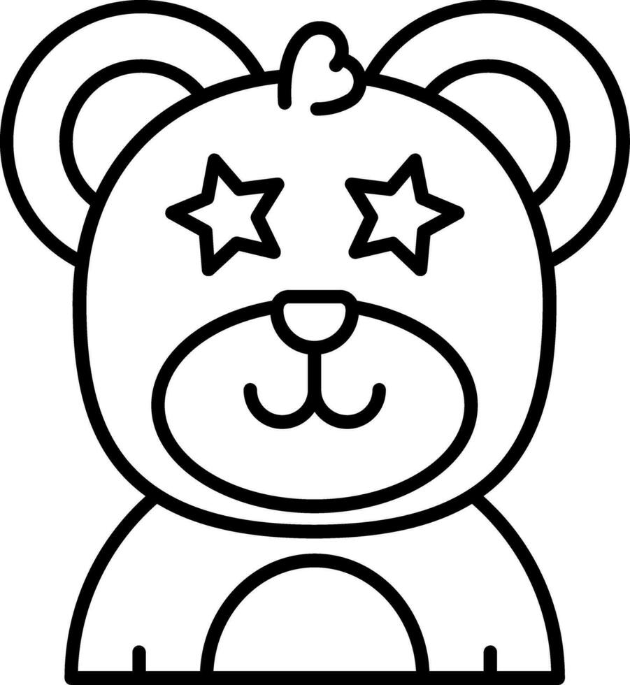 Famous Line Icon vector