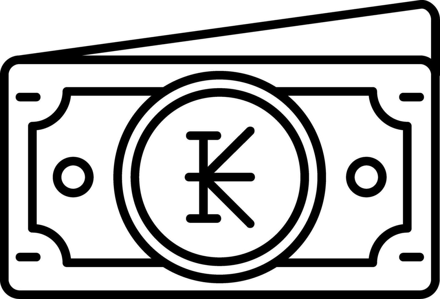 icono de línea kip vector