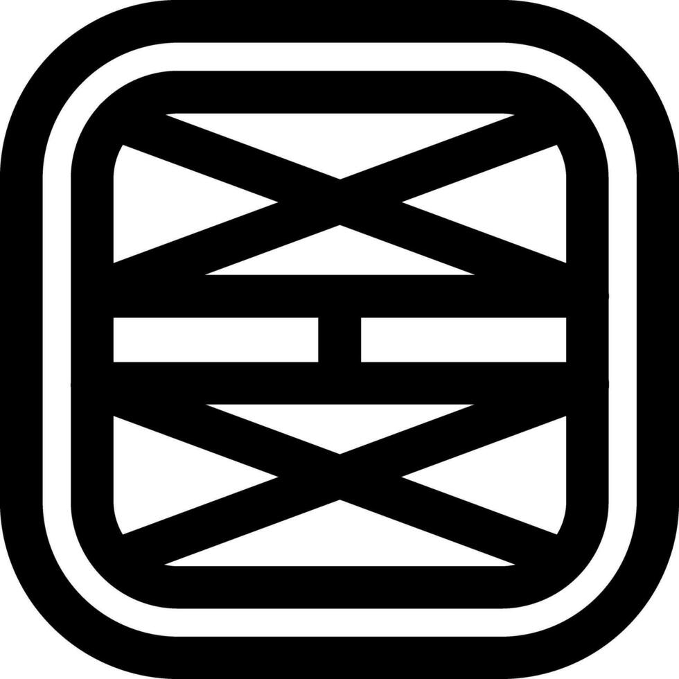 Layout Line Icon vector