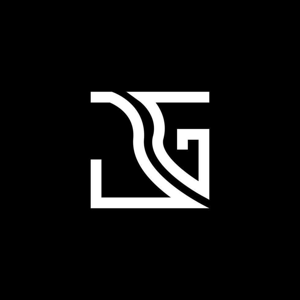 JG letter logo vector design, JG simple and modern logo. JG luxurious alphabet design