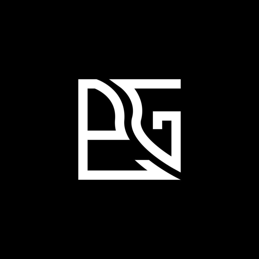 PG letter logo vector design, PG simple and modern logo. PG luxurious alphabet design