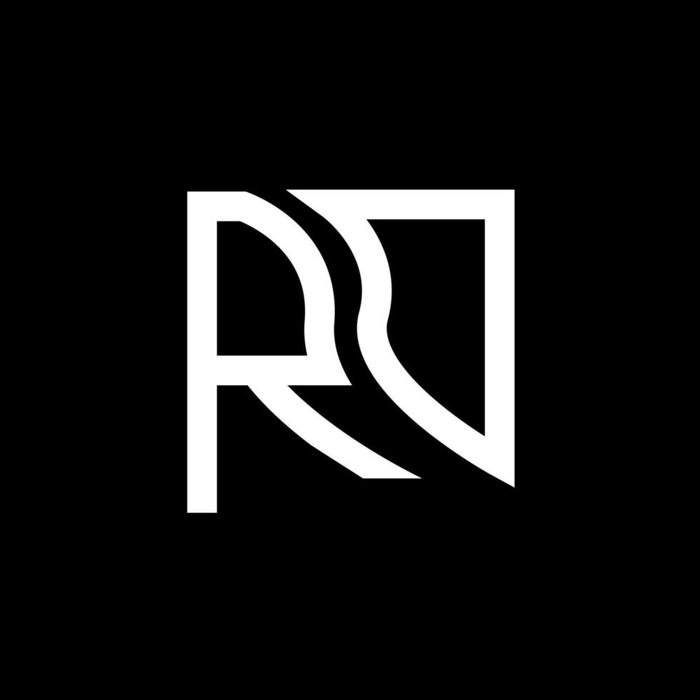 RO letter logo vector design, RO simple and modern logo. RO luxurious alphabet design