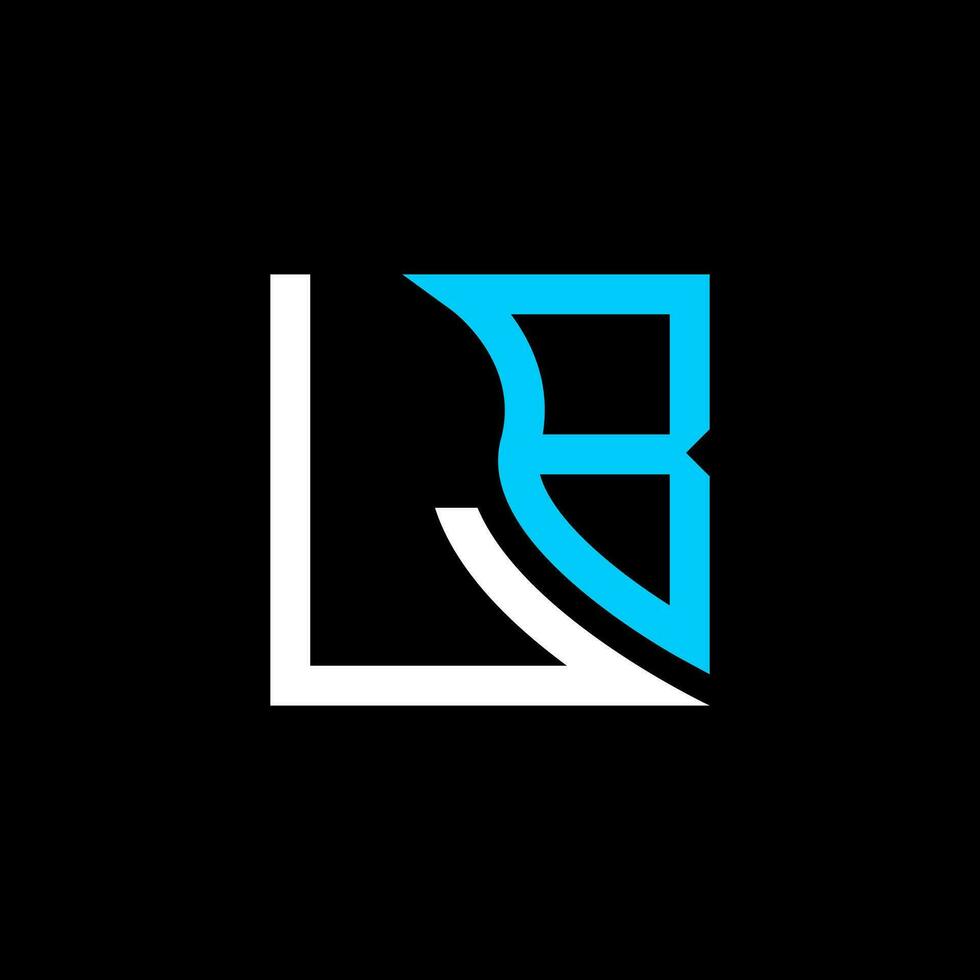 lb letra logo vector diseño, lb sencillo y moderno logo. lb lujoso alfabeto diseño