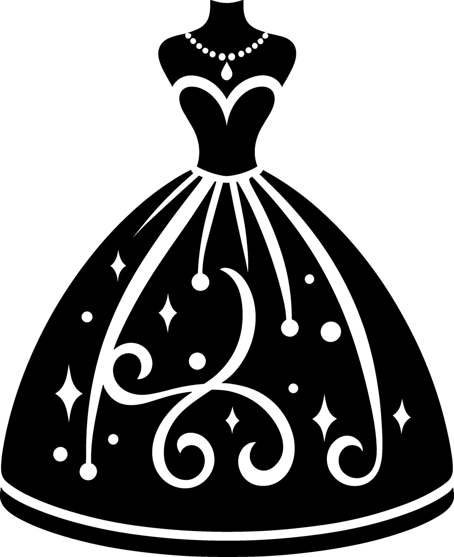 ballgown-dress-gown-36579793-vector-art-at-vecteezy