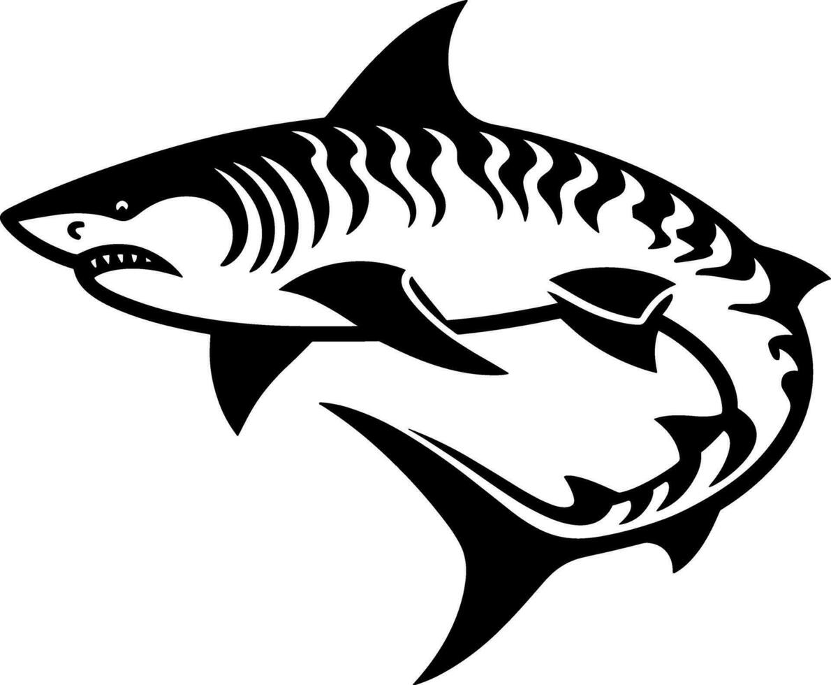 Tiger Shark Animal vector