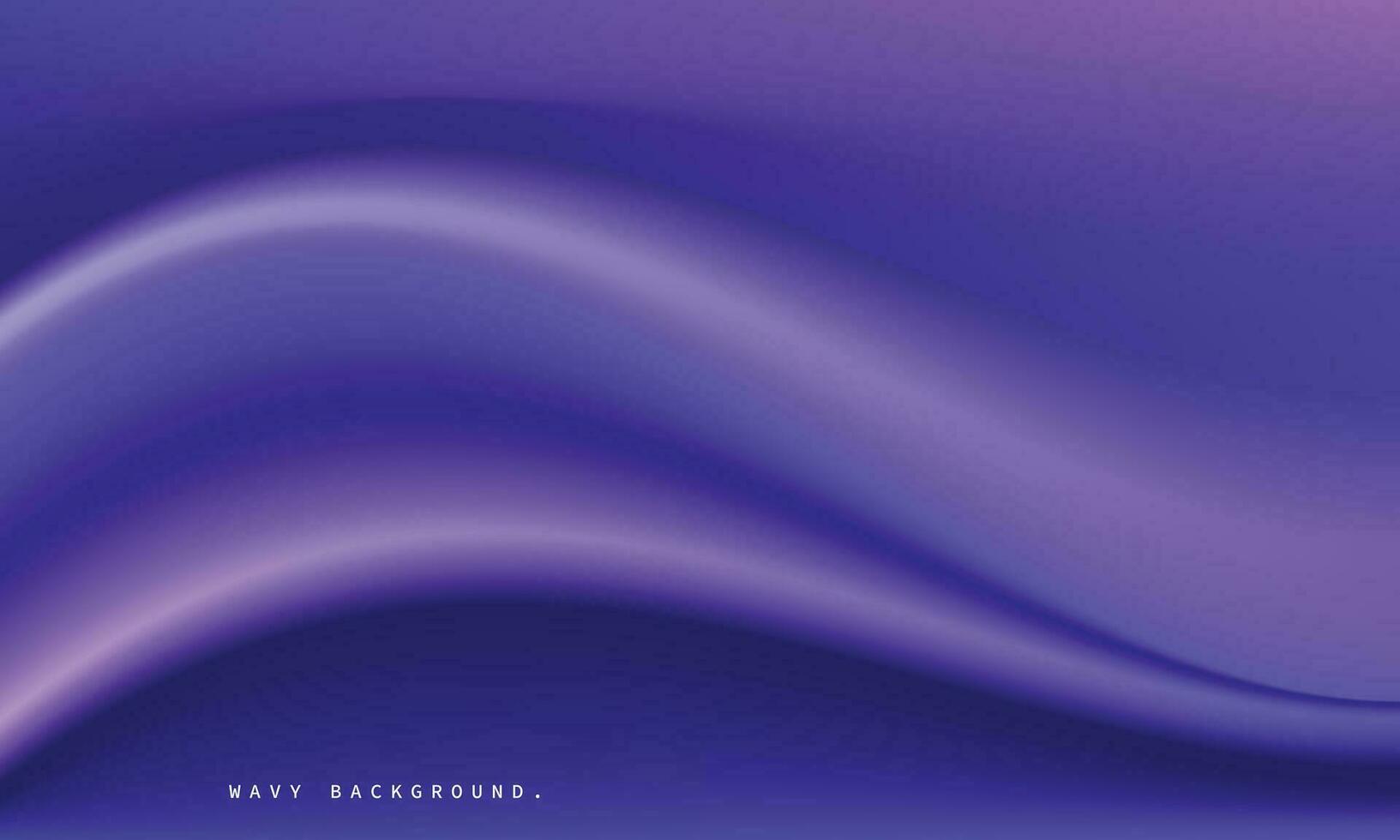 Purple wavy and fluid gradient mesh background. Blurred color gradation backdrop. Abstract modern liquid design for poster, banner, cover, leaflet, catalog, presentation, or flyer. vector