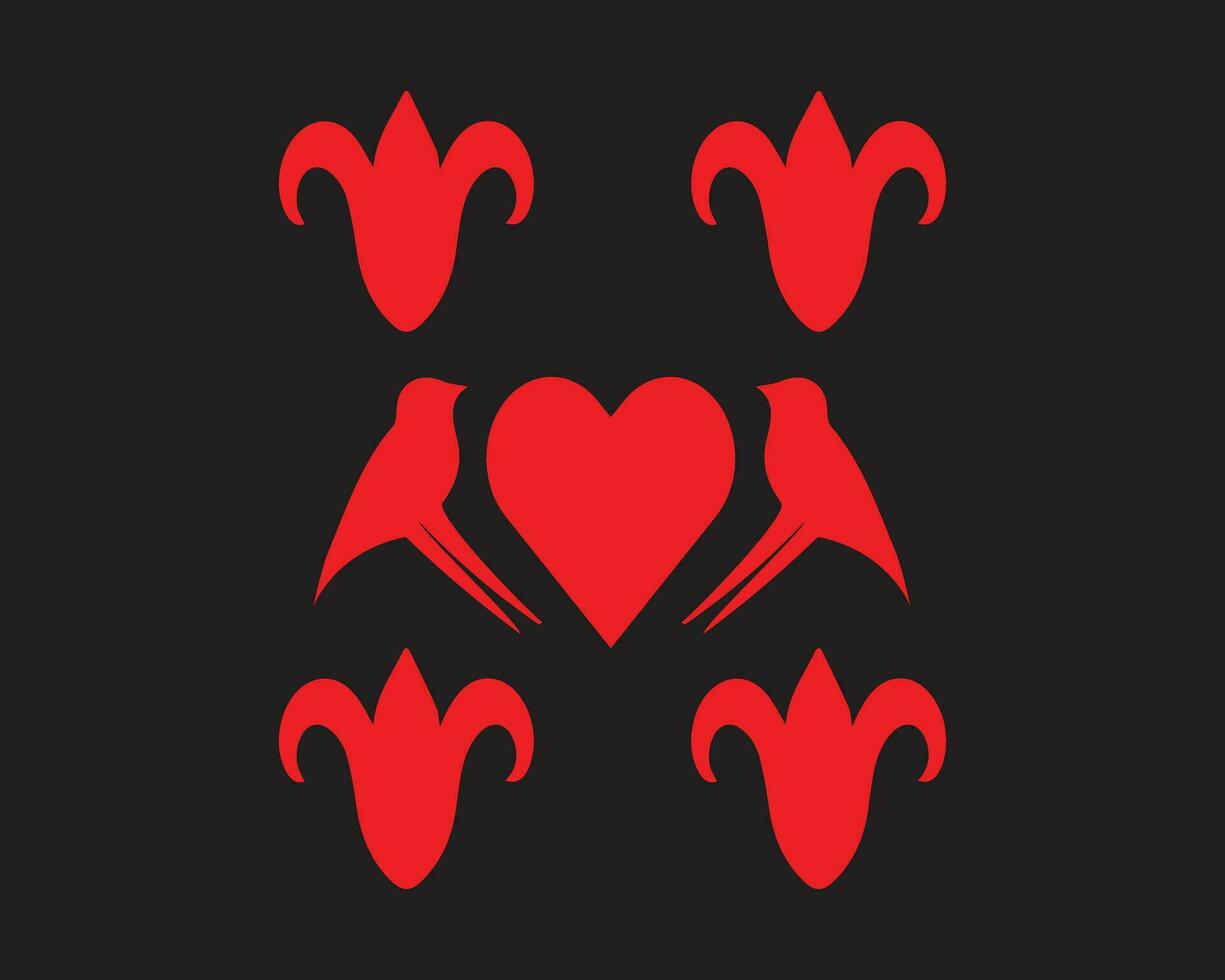Happy valentine day vector