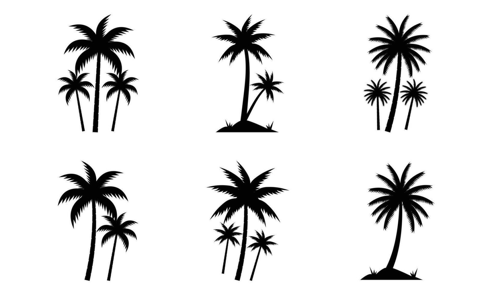 Coco árbol diseño vector ilustración
