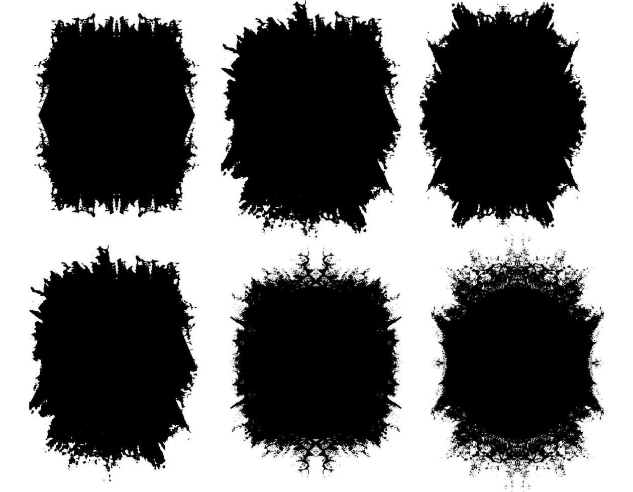 brush template brush stroke circle brush graphic set, black ink circle set of grunge elements  vintage shapes on circle brush stroke grunge circles set of brush stroke vector set bundle