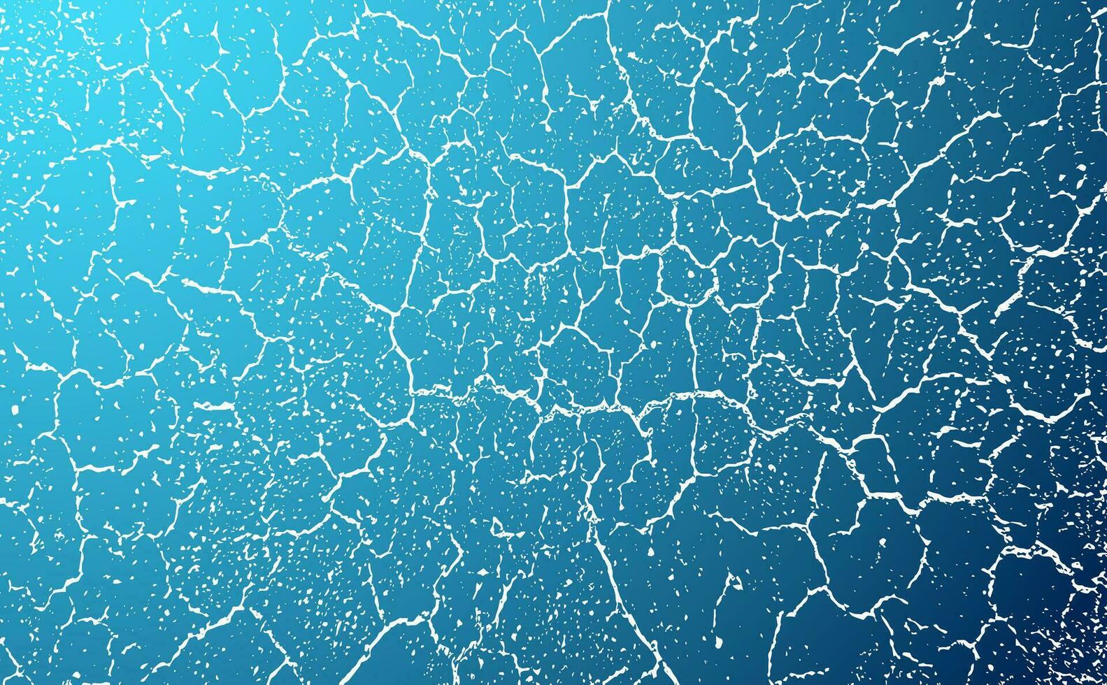 cracked effect on blue background with vintage grunge texture, cracked texture water texture blue abstract background texture crack water surface skin pattern vector