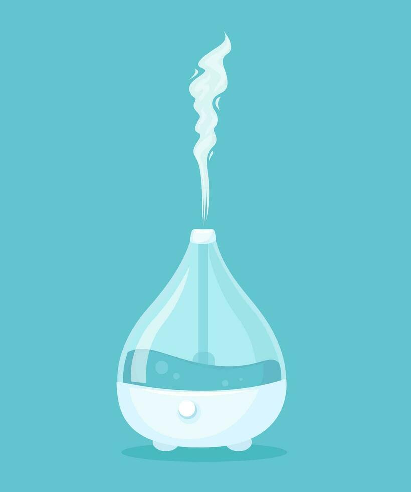 Air Humidifier Device Illustration Vector