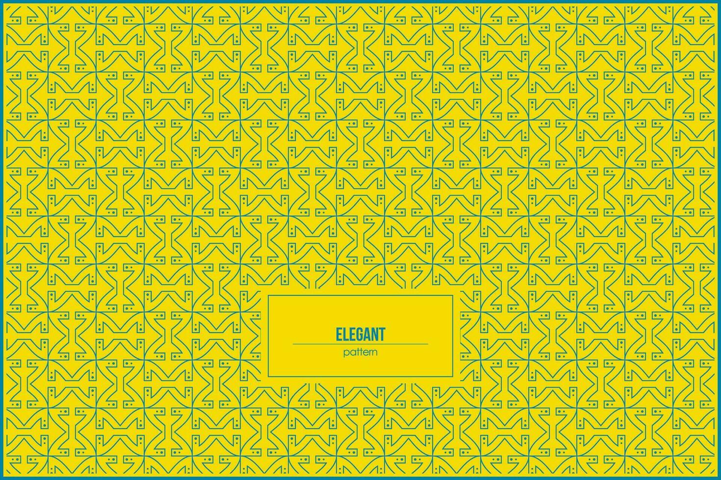 elegant M shape pattern with bright yellow background vector