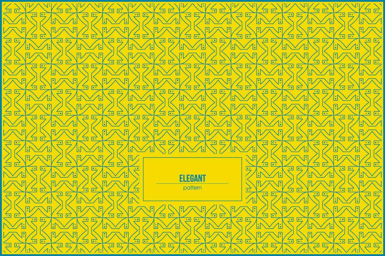 elegant M shape pattern with bright yellow background vector