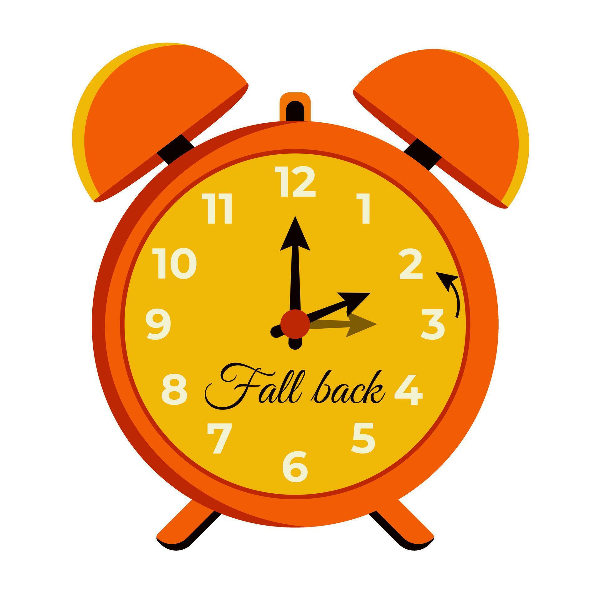 Daylight Saving Time Concept Fall Back The Hand Of The Clocks Turning 