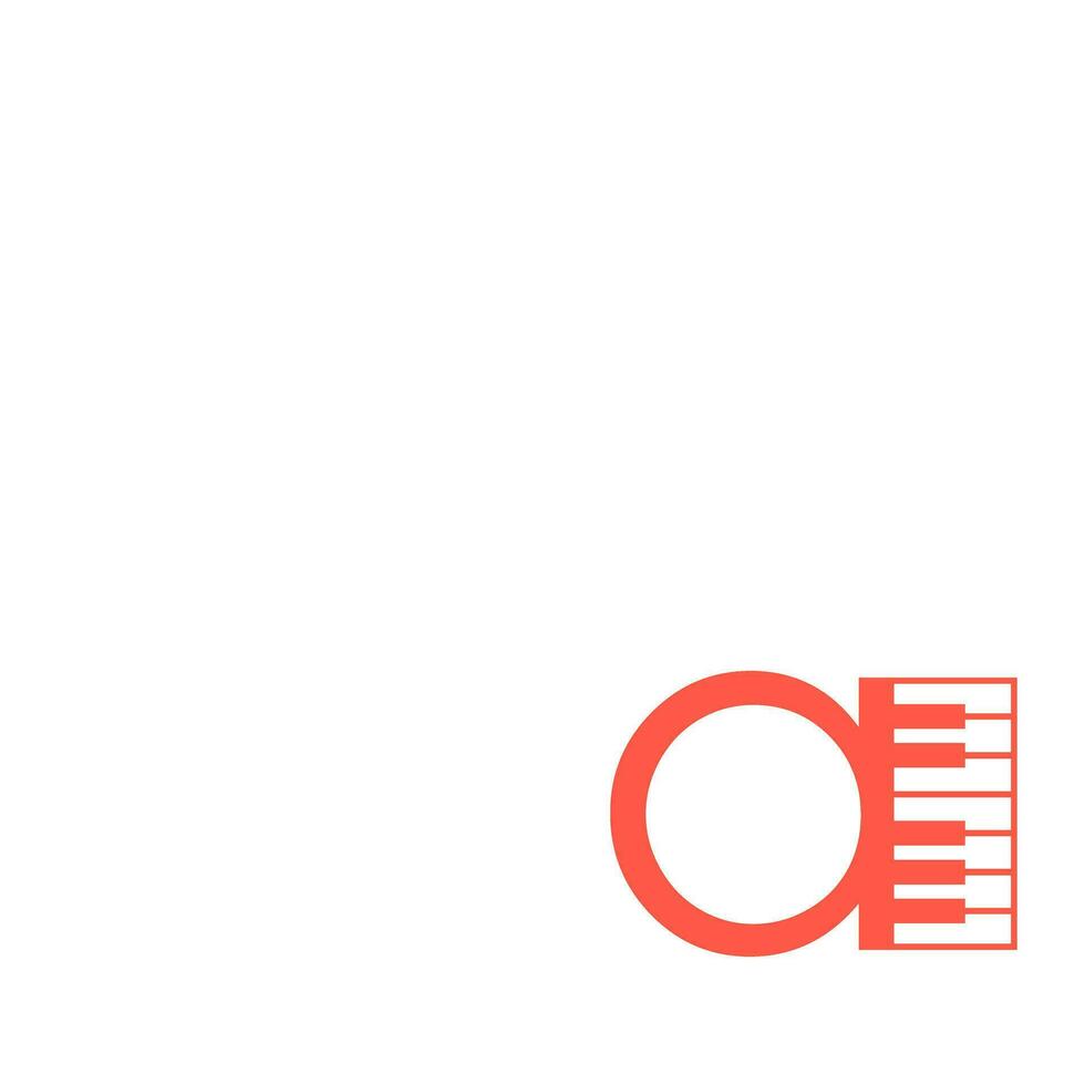 An illustration of the letter in the shape of a musical note melody used for branding, brand identity, logo design, vector, business, and company vector