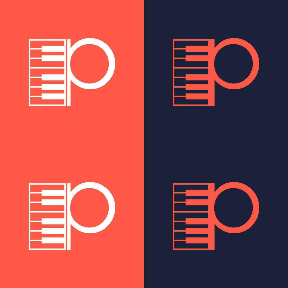 An illustration of the letter in the shape of a musical note melody used for branding, brand identity, logo design, vector, business, and company vector