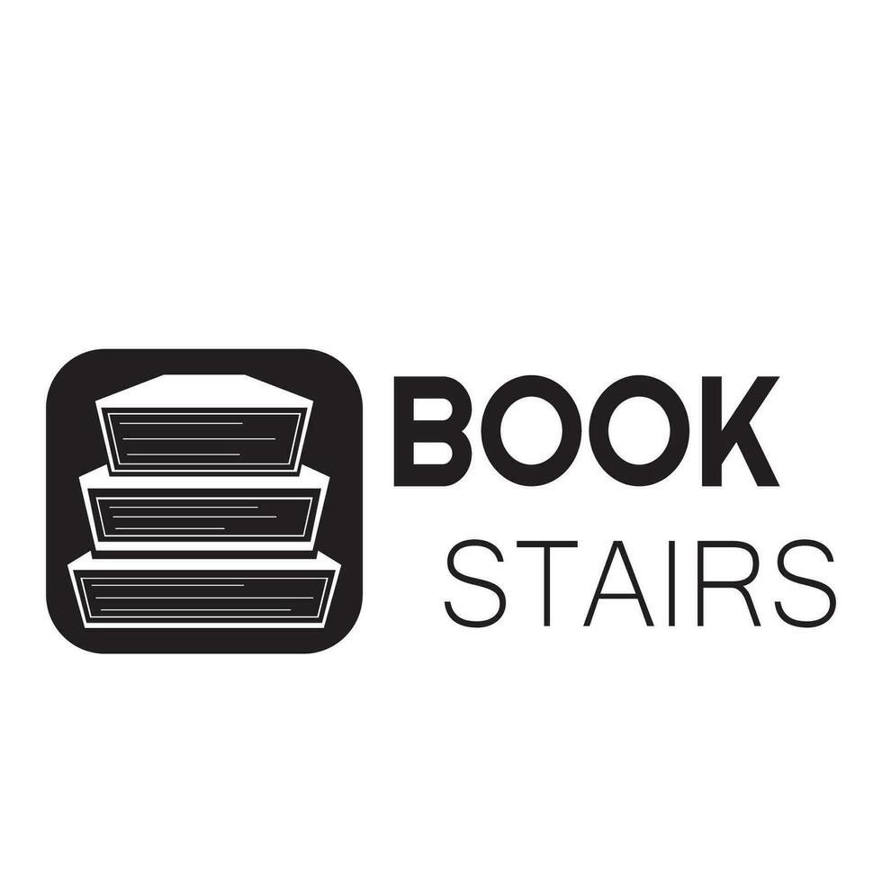 book or library logo for bookstores, book companies, publishers, encyclopedias, libraries, education, digital books, vectors