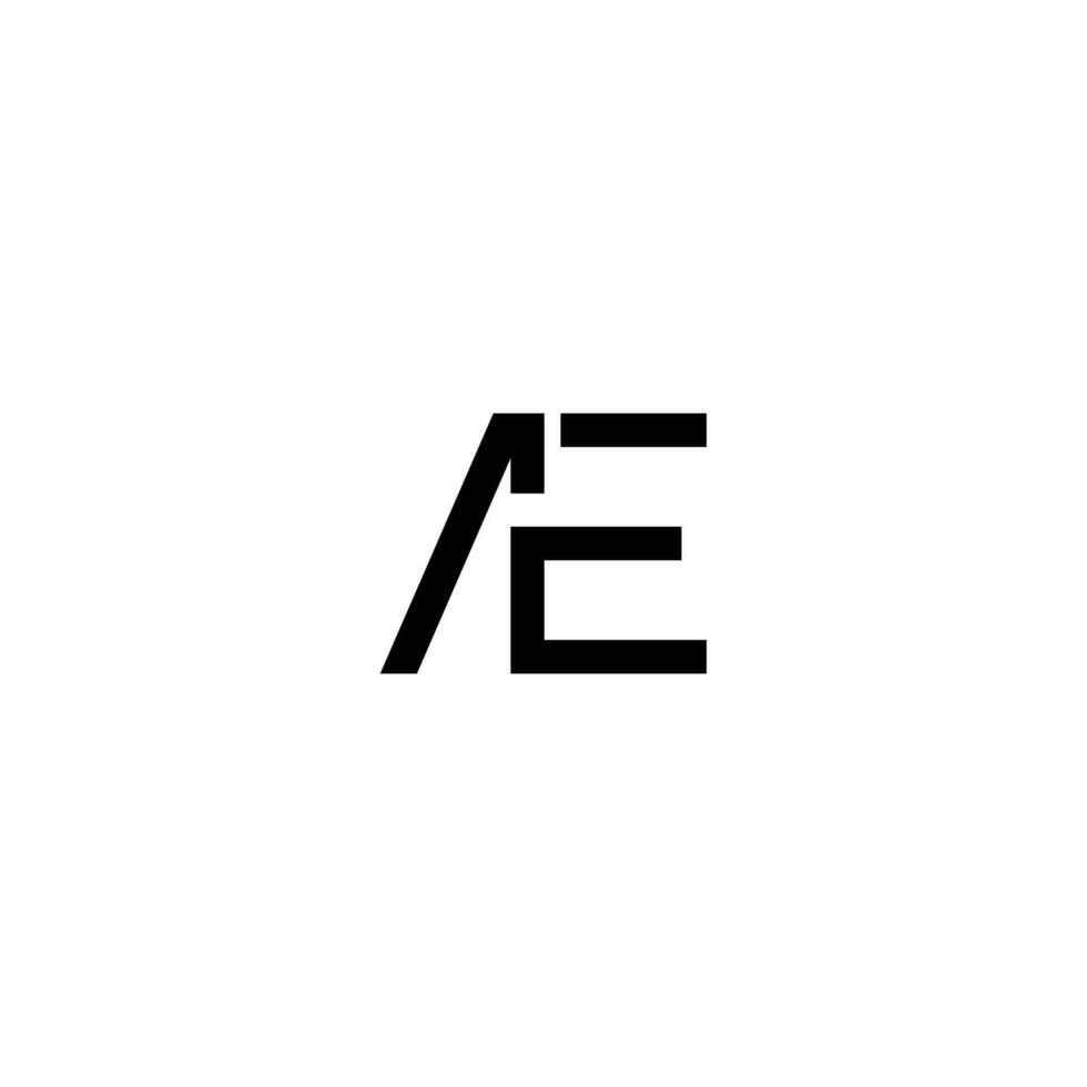 a black and white logo for a company called 65 or AE vector