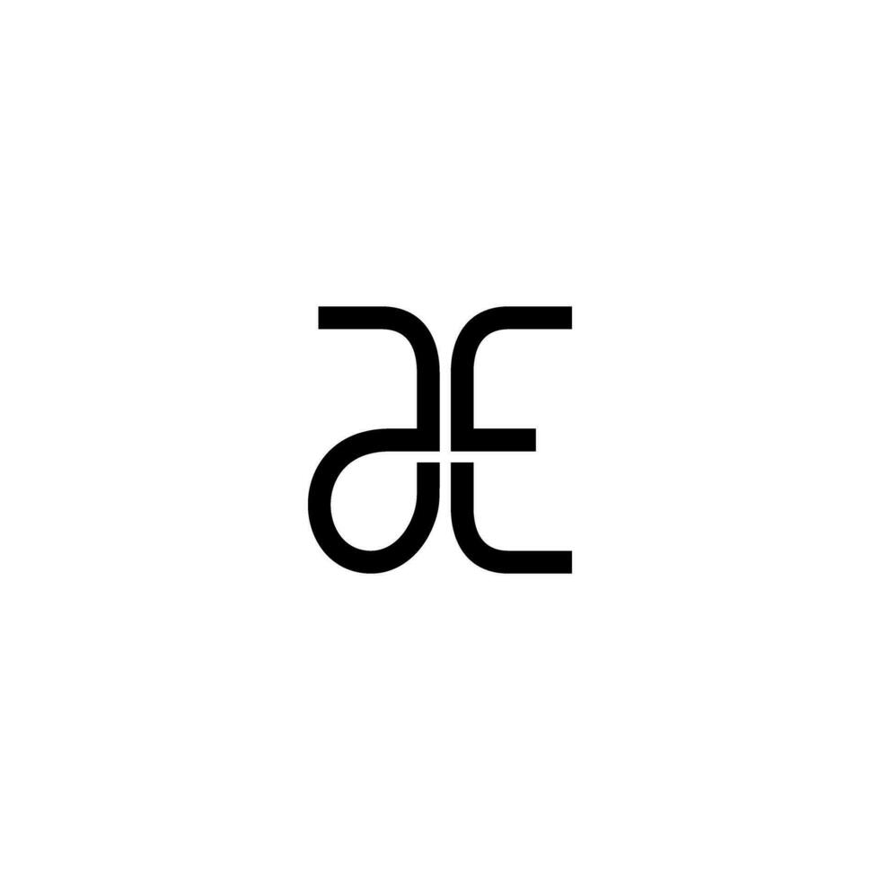 a black and white logo for a company called 65 or AE vector