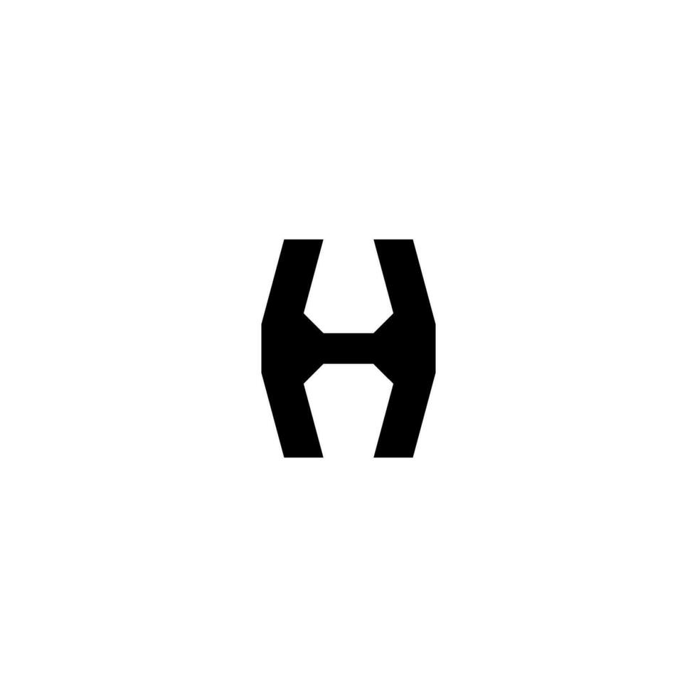 a black and white logo for a company vector