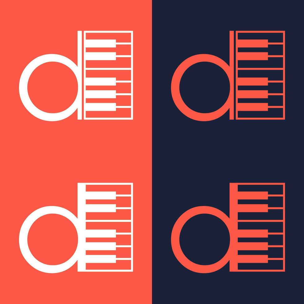 An illustration of the letter in the shape of a musical note melody used for branding, brand identity, logo design, vector, business, and company vector