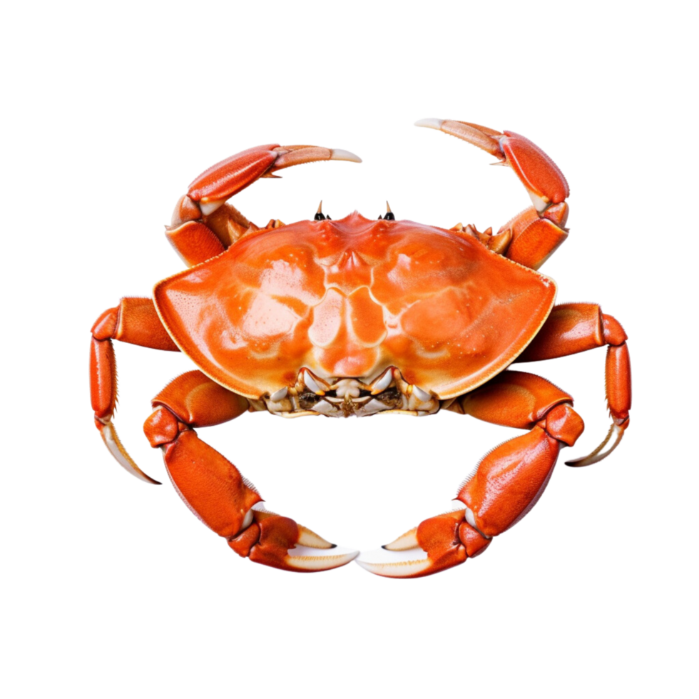 AI generated Crab isolated on transparent background. png