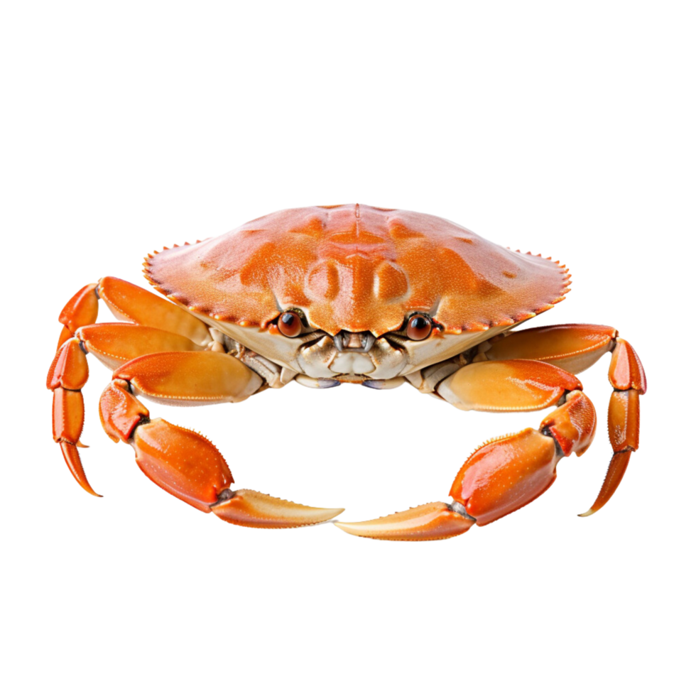 AI generated Crab isolated on transparent background. png