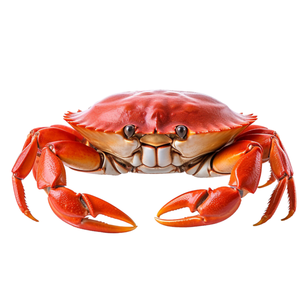 AI generated Crab isolated on transparent background. png