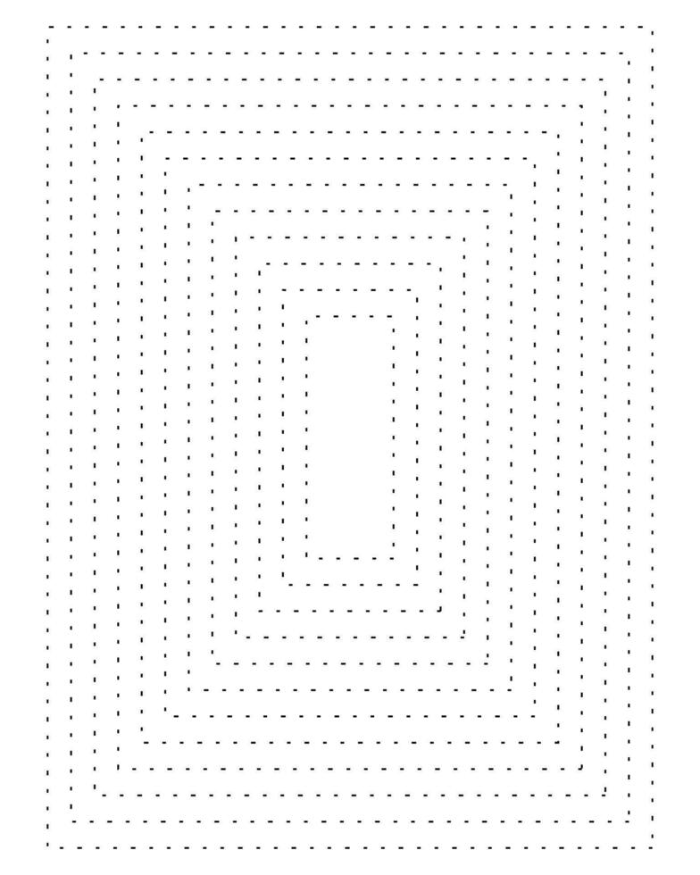 Abstract halftone rectangle vector illustration.